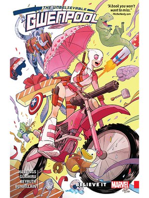 cover image of The Unbelievable Gwenpool (2016), Volume 1